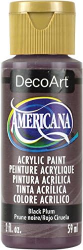 Акрилна боя DecoArt Americana, 2 Унция, Черна Слива