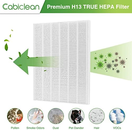 116130 Заменяеми филтър H Ture HEPA за Пречистване на въздуха Winix 5500-2 AM80, 4 Комплекта H13 HEPA-филтър Ture