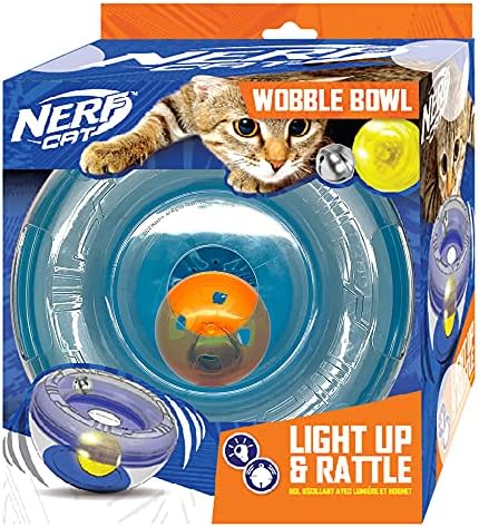 Качающаяся купата на Nerf Cat 7in PS с led топка и топка-камбана, (NC-7779)