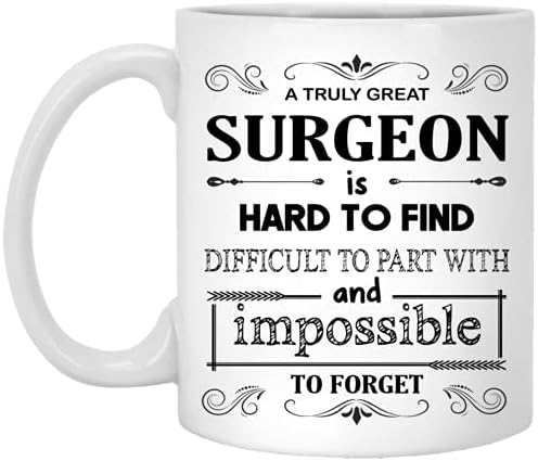 Наистина Велик Хирург Трудно да се Намери Чаша за най-Добрата Оценка За Хирург Подарък За Мъже, Жени 11 грама