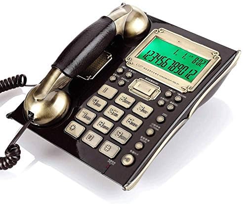 Доклад за обаждане на стационарен домашен телефон ZYZMH в Ретро стил (Цвят: A)