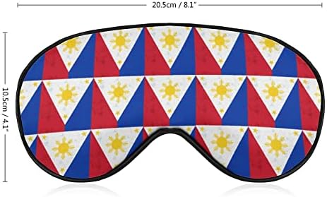 Ретро Флаг Филипините Маска За Сън Със Завързани Очи, Красиви Превръзки На Очите, Сенки за очи, Подаръци За Жени И Мъже