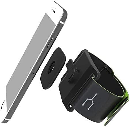 Водоустойчив колан за джогинг Navitech Black За вашия мобилен телефон е Съвместим с вашия смартфон Samsung Galaxy M23