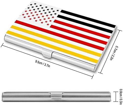 Германия, дизайн на американското, бизнес-калъф за самоличност, професионален организатор, метален тънък джоб