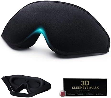 Маска за сън KMNRB за мъже и жени, на Усъвършенстване на маска за очи с 3D оформяне на чаша, Превръзка на очите,
