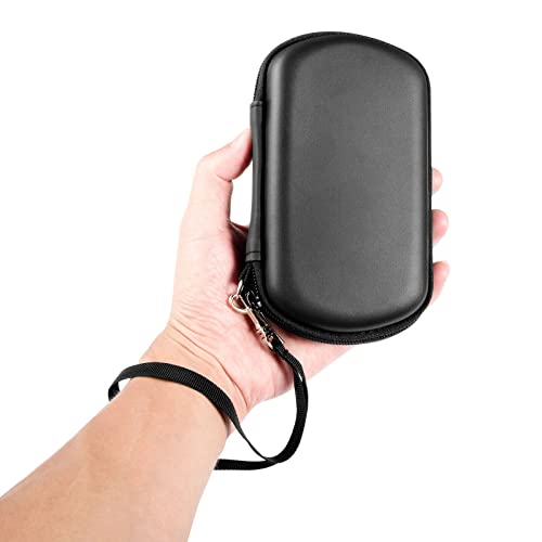 MEILIANJIA Калъф за Sony PSP GO Твърд Пътен Калъф, Защитен Калъф За съхранение, Чанта за носене, Черен