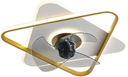 FEER Led лампа И приложение за Дистанционно Управление на Умните Невидим Тъпо Вграден Електрически Вентилатор За Спални,