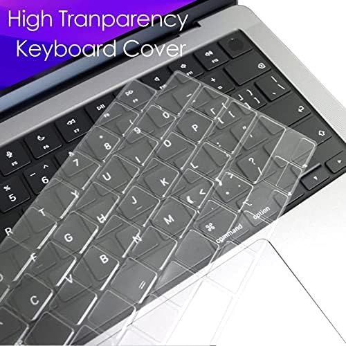 Калъф за клавиатура ProElife за 2022 MacBook Air 13,6 см M2 и 2023-2021 MacBook Pro 14,2 см на 16,2 см M2 M1 Pro/Max