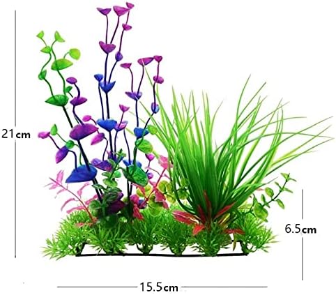 TJLSS растения Аквариум за Декорация на Плевели Бижута и Аксесоари Аквариум Озеленяване декор Пластмасови цветя Трева