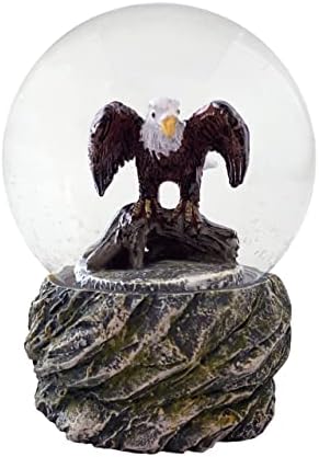 Воден Свят - Орелът от Deluxebase. Снежна топка с фигура от смола и Гласове Основание. Чудесен Домашен Декор, Декорация