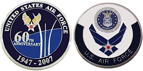 Са подбрани Монета, посветена на 60-годишнината на Военно -въздушните сили