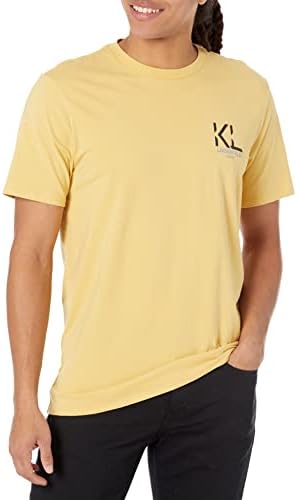 Мъжка тениска с кръгло деколте и принтом Karl Lagerfeld Paris с Логото на Karl в малки гърди