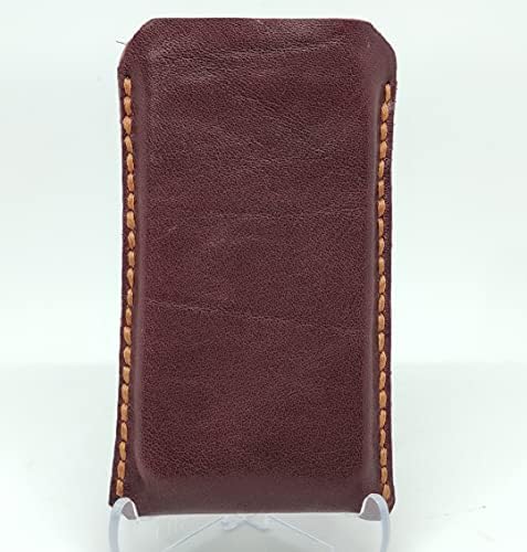 Чанта-кобур от естествена кожа за Честта 9X Lite, Калъф за вашия телефон ръчна изработка от естествена кожа, Кожен Калъф-чанта
