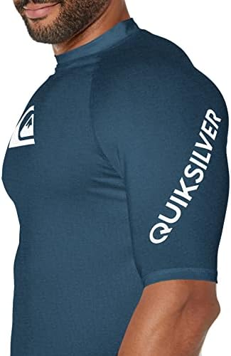 Мъжки стандартна тениска за сърфиране Quiksilver All Time Сс с къс ръкав Rashguard Surf Shirt