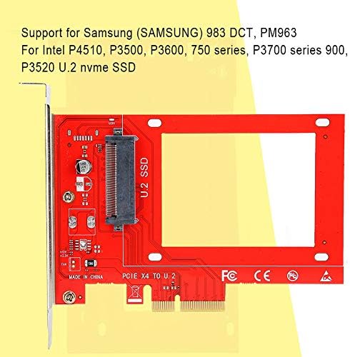 Карта Jopwkuin Странично Card, не изисква захранване Карта-адаптер SSD 40 Gbit/и за 7/10