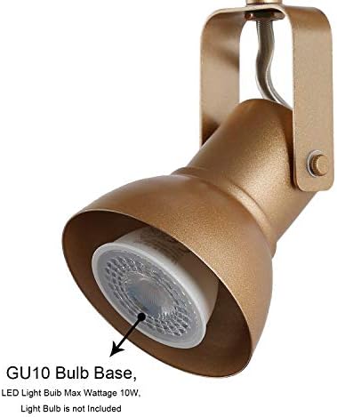 Led Дорожечное Осветление KSANA Gold, Регулируема Модерен Тавана Прожектор С 4 Лампи За Осветление на Кухненски пътеки