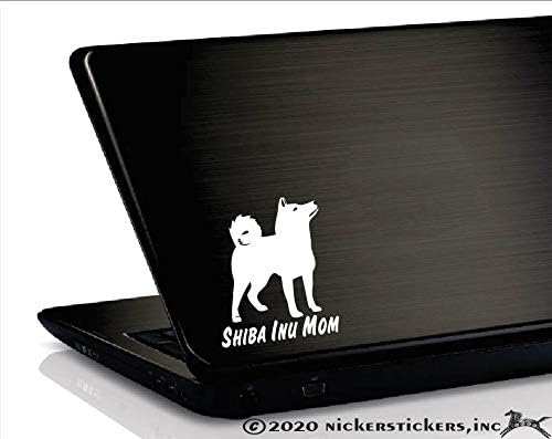 Мама Shiba-Ин | Vinyl Стикер На прозореца за кучета NickerStickers®
