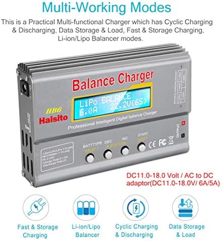 Haisito Lipo Зарядно устройство HB6 RC Баланс на батерията, Зарядното Устройство Lipo Зарядно Устройство Разрядник за