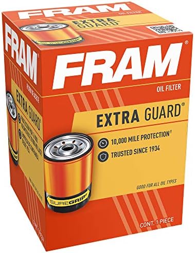 Маслен филтър FRAM Extra Guard PH5343 с Интервал на смяна 10 хиляди Мили