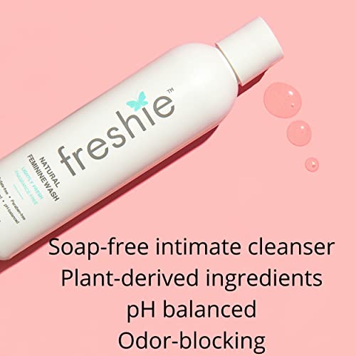 freshie Natural Feminine Care pH-Балансиран Почистващо средство за миене на съдове, Заключващо аромати, Растителни съставки,