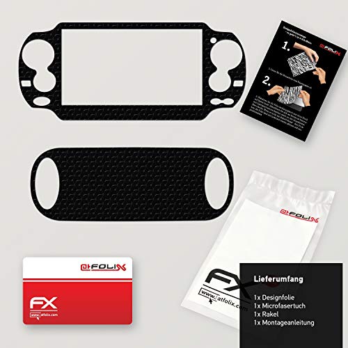 Стикер-стикер на Sony PlayStation Vita Skin FX-пчелна пита-Black за PlayStation Vita
