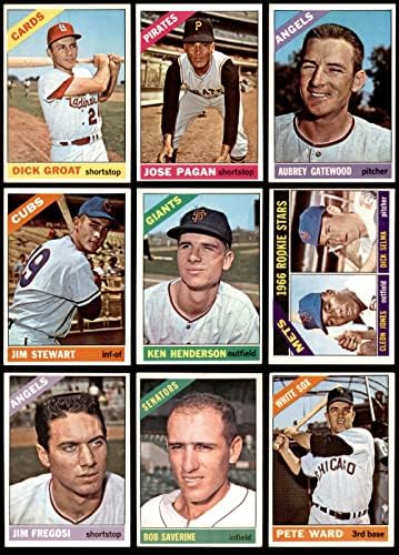 1966 Topps Бейзболен Стартов пакет от 50 картички/Лот (Бейзболен набиране) VG/EX+