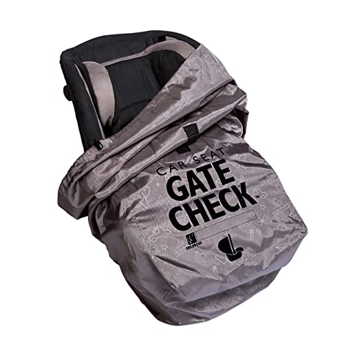 J. L. Childress ЛУКСОЗНА чанта Gate Check Bag за седалките - Меки ремъци на раницата - Подходящ за ВСИЧКИ автомобилни седалки - Чанта Gate Check Чанта с ремъци на раницата, за автомоби?