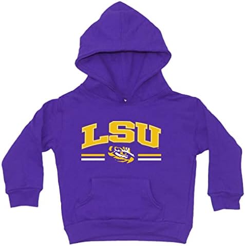 Малкият Крал на NCAA За момчета и Момичета, Hoody с качулка за бебета /Деца с джоб кенгуру-6 м на 12 М, 18 М, 2 Т 3,