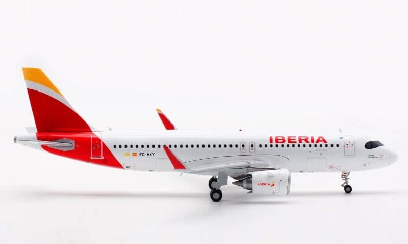 JC Wings Iberia за самолет Airbus A320Neo на ЕО MXY 1/200, НАПРАВЕН ПОД НАТИСК, Готова модел