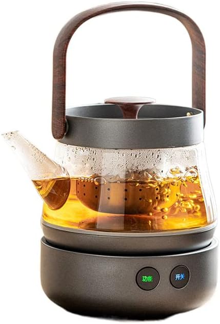 Електрически керамичен котлон, кана за приготвяне на чай домакински кана, комплект за приготвяне на чай за няколко яп