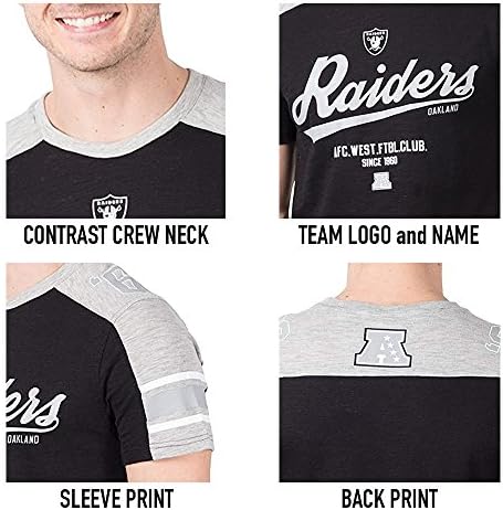 Мъжки t-shirt Raglan Ultra Game NFL С къс ръкав