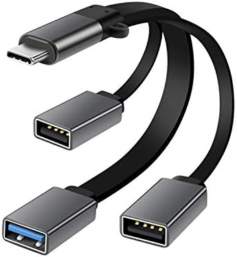 YMY Лесен, Удобен за ползване В Переноске USB Type-C-Hub USB-A OTG Адаптер Многопортовый Конвертор Док-станция 1 в 3