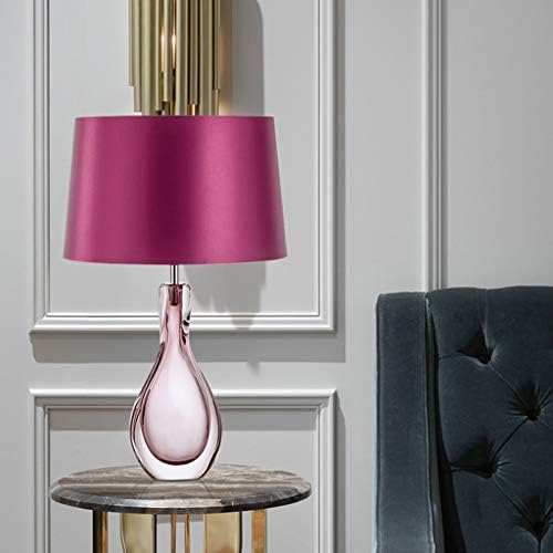 ZHAOLEI и Проста Остъклена Настолна Лампа Модни Нощна Лампа за Спални Творчески Модел на Стаите в Хотел Кабинет и Хол