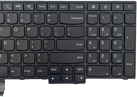 Подмяна на лаптоп Клавиатура американска клавиатура за Lenovo Thinkpad E550 E555 E550C E560 E565 00HN000 00HN07 (Без