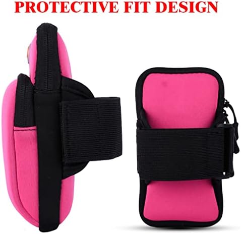 DHTDVD Спортна чанта за бягане във фитнеса, превръзка на ръката на притежателя на телефона, за защита, чанта за мобилен