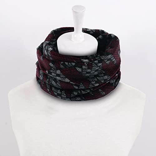 Голям копринен шал за коса есен-зима на топло кратък плюшено маточната кърпичка с принтом за мъже и зима топло за жени