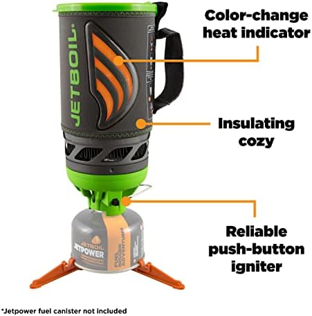 Система за готвене на печката Jetboil Flash, Java Kit за къмпинг и планинарство