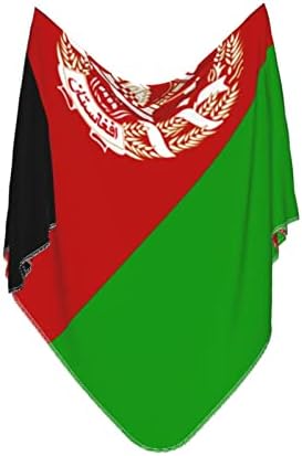 Детско Одеало с Афганистанското Флага, Като Одеало за Бебета, Калъф за Свободни Новородени, Обвивка
