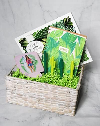 MagicWater Supply, пълнител за рязане на хартия (2 унция) за подарък за опаковане и пълнене на кошници - зелен лайм