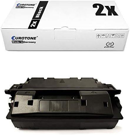 2X Рециклирани Тонер Eurotone за HP Laserjet 2100 2200 DT XI SE D DSE DN TN M DTN Заменя C4096A 96A