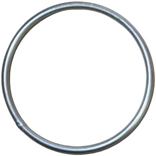 Сварное кръгъл пръстен от неръждаема стомана 316 1/4 x 4 (6 мм x 100 мм) Морски марка...