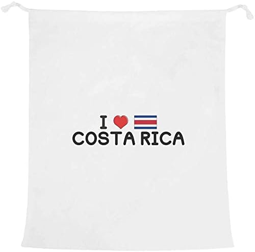 Чанта за дрехи Azeeda 'I Love Costa Rica' /Пране /Съхранение (LB00021388)