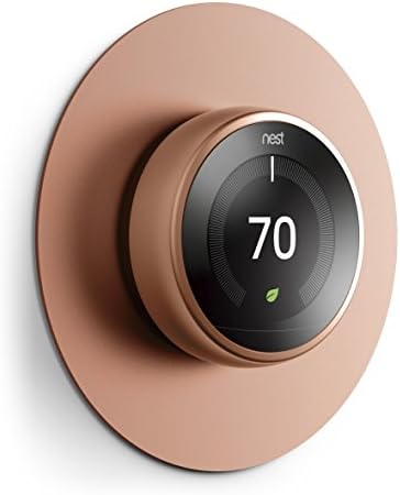 покриване на стенните панели на elago е Съвместима с Google Nest Обучение Thermostat® 3-то, 2-ро, 1st, Nest Thermostat