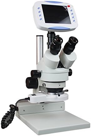 Радикалният 3-45-кратно Увеличение 200 мм WD, Стерео Цифров Проверки Заваряване Микроскоп За Трансплантация на Коса с