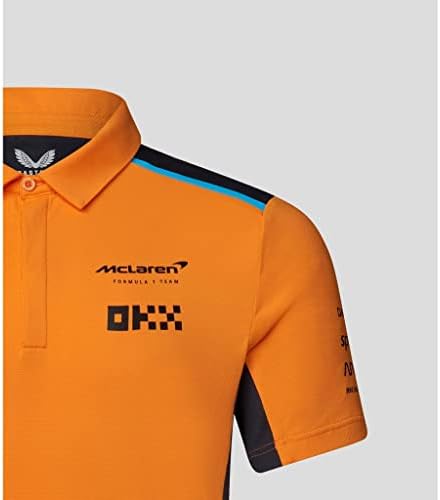 Точно копие на Поло блузи на мъжкия отбор на McLaren F1 2023