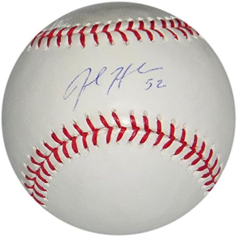 ДЖОЕЛ ХАНРАХАН ПОДПИСА OML BASEBALL w / MLB HOLO BOSTON RED SOX NATIONALS PIRATES - Бейзболни топки с автографи
