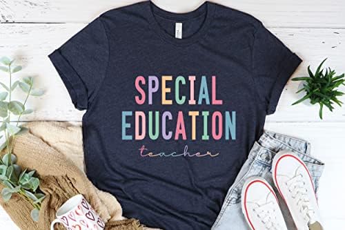 Тениска за Учител със специално образование, Подарък За учител със Специално образование, Тениска За Вземане на Аутизъм, Нейродивергентная Риза