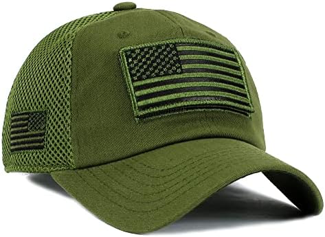 СЪЕДИНЕНИ американски флаг шапка тактически оператор на подвижна флаг кръпка военен стил микро-мрежест бейзболна шапка