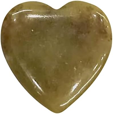 ZXDY Лечебен Кристал във формата на сърце, Натурален Скъпоценен камък, Полиран Камък на Любовта, Розов Кварц, Аметист, Саксия, Украса за Аквариум, Камъни за Вази (B, еди?