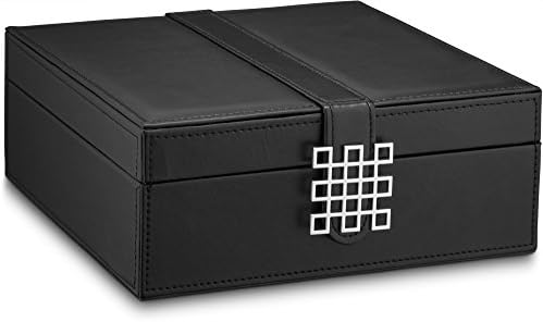 Кутия-органайзер за пръстени Glenor Co - Класически държач за бижута 108 слотове - 2 Тавата за съхранение с модерна закопчалка